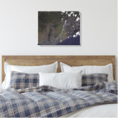 Toile De multiples panaches soufflent vers le sud-sud-ou (Insitu(Chambre))