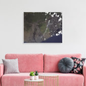 Toile De multiples panaches soufflent vers le sud-sud-ou (Insitu(Salon))