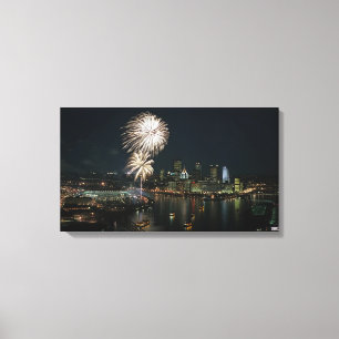 Toile de mur de photo de Pittsburgh