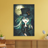 Toile de mur enveloppée par la lune de Raven (Insitu(Salon))