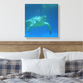 Toile de natation de la tortue marine Imprimer (Insitu(Chambre))