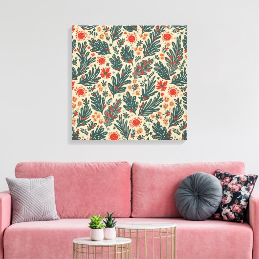 toile de Noël (Insitu(Salon))