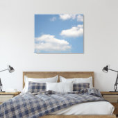 Toile de nuages de cumul de fluffés Imprimer (Insitu(Chambre))