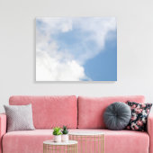 Toile de nuages fluides Imprimer (Insitu(Salon))