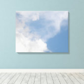 Toile de nuages fluides Imprimer (Insitu (Plancher de Bois))