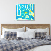 toile de panneau bleu (Insitu(Chambre))