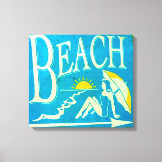 toile de panneau bleu (Recto)