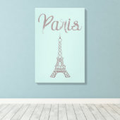 Toile de Paris Tour Eiffel sur toile (Insitu (Plancher de Bois))