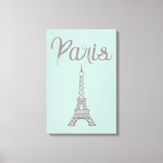 Toile de Paris Tour Eiffel sur toile (Recto)