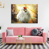 Toile de Paruline rousse texturée (Insitu(Salon))