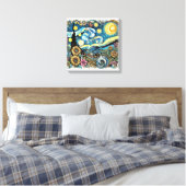 Toile de paysage de rêve de Van Gogh mur d'art (Insitu(Chambre))