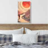 Toile de paysage Red Sun (Insitu(Chambre))