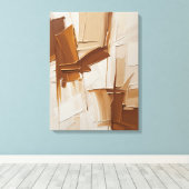 Toile de peinture Abstraite moderne Imprimer (Insitu (Plancher de Bois))