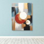 Toile de peinture Abstraite moderne Imprimer (Insitu (Plancher de Bois))