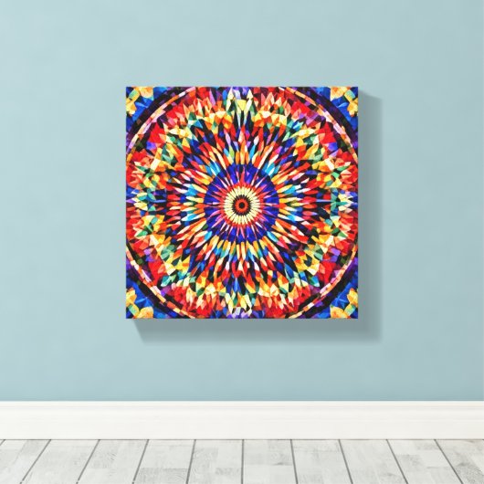 Toile de peinture numérique Abstraite (Insitu (Plancher de Bois))