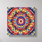 Toile de peinture numérique Abstraite (Recto)