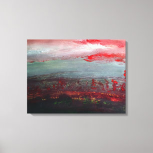 Toile de peinture paysagère de 24 po x 18 po Impri