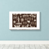 Toile de peinture Warli (Insitu (Plancher de Bois))