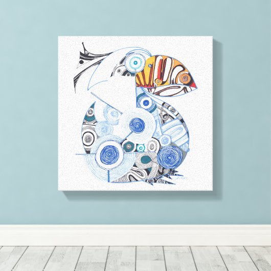 Toile de pélican (Insitu (Plancher de Bois))