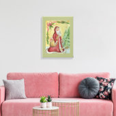 Toile de Père Noël Impression sur toile (Insitu(Salon))