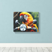 Toile de perroquet (Insitu (Plancher de Bois))