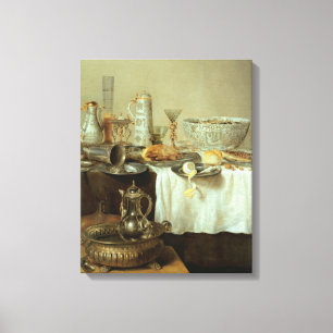 Toile De petit déjeuner toujours la vie, 1638