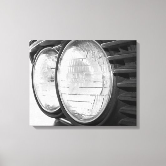 Toile de phares BMW vintage (Recto)