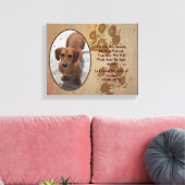 Toile de photo commémorative pour animaux de compa (Insitu(Salon))