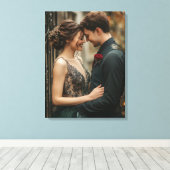 Toile de photo de mariage (Insitu (Plancher de Bois))
