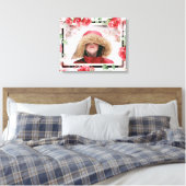 Toile de photo pour enfant à la floraison rouge (Insitu(Chambre))