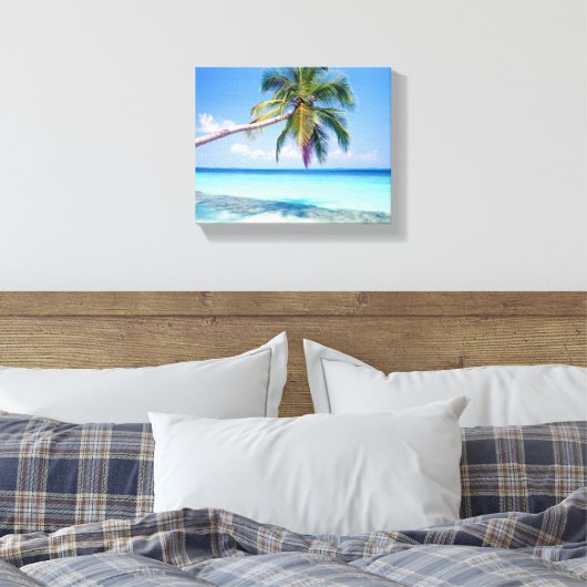 Toile de plage tropicale (Insitu(Chambre))