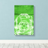 Toile de plongée (Insitu (Plancher de Bois))