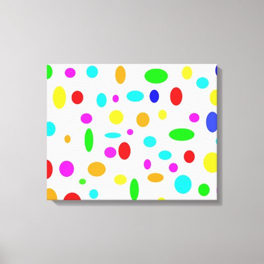 Toile de points de couleur (Recto)
