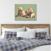 Toile de qualité supérieure enrobée 24x18 d'ours g (Insitu(Chambre))