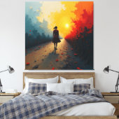 Toile de qualité supérieure enveloppée représentan (Insitu(Chambre))