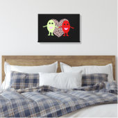 Toile de raisins amoureux (Insitu(Chambre))