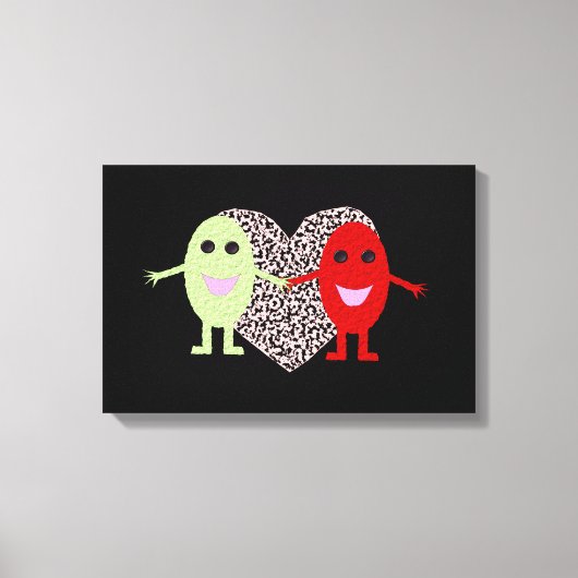 Toile de raisins amoureux (Recto)