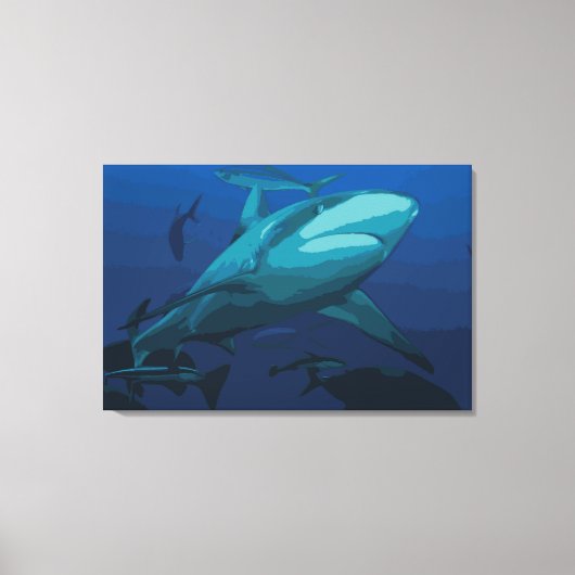 Toile de requin - Imprimer (Recto)