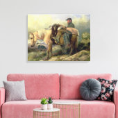 Toile De retour de la Colline, 1868 (Insitu(Salon))