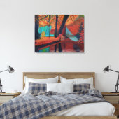 Toile de rêve d'automne (Insitu(Chambre))