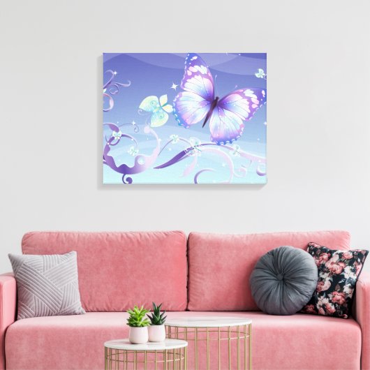 Toile de rêve papillon (Insitu(Salon))