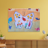 Toile de rêve papillon (Insitu(Salon))