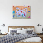 Toile de rêve papillon (Insitu(Chambre))