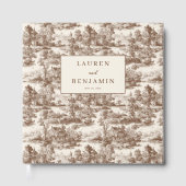 Toile de Romance Wedding Gastenboek (Voorkant)