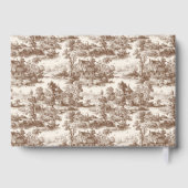 Toile de Romance Wedding Gastenboek (Achterkant)