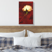 Toile de rose blanche artistique (Insitu(Chambre))