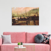 Toile De Ruijterkade in Amsterdam par Vincent van Gogh (Insitu(Salon))