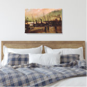 Toile De Ruijterkade in Amsterdam par Vincent van Gogh (Insitu(Chambre))