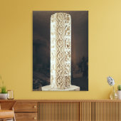 Toile de Saison', pilier représentant (Insitu(Salon))