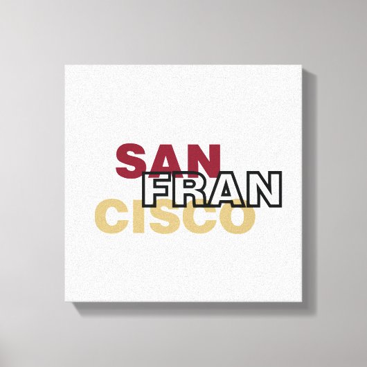 Toile de San Francisco Enveloppée (Recto)
